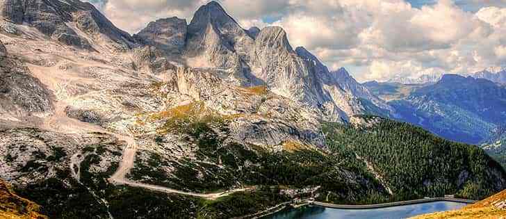 Motorcycle adventures: Motorbike tour around the Marmolada group in the Dolomites 2
