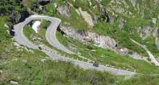 A spectacular motorcycle tour on the Sellaronda circuit road