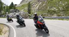 Motorcycle adventure in Italy