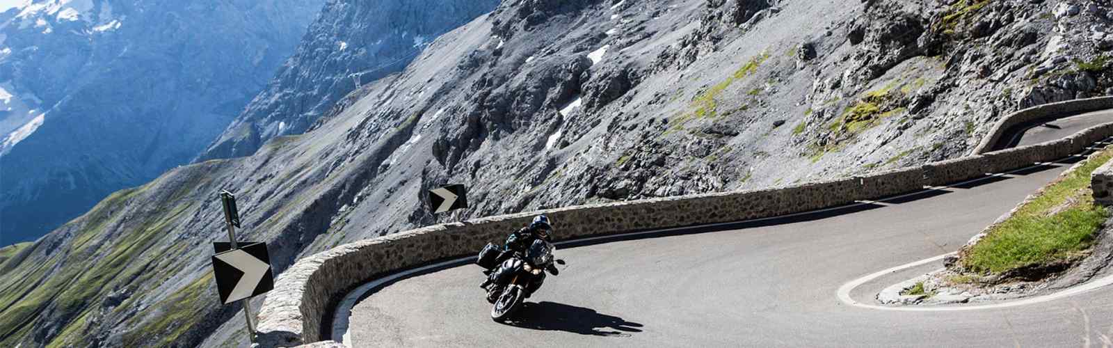 Why take a motorbike ride on the Stelviopass road