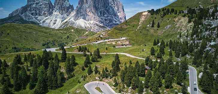 Motorcycle adventures: motorcycling Gardena Valley in the Dolomites 3