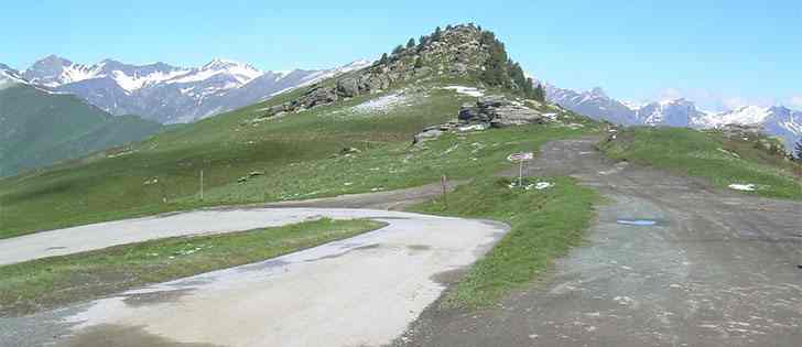 Motorcycle adventures: Motorcycle adventure along the Colle di Sampeyre adventure 3